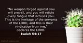 isaiah 54:17