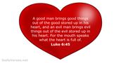 luke 6:45