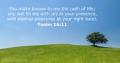 psalms 16:11