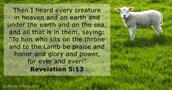 revelation 5:13