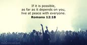 romans 12:18
