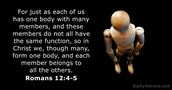 romans 12:4-5