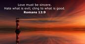 romans 12:9