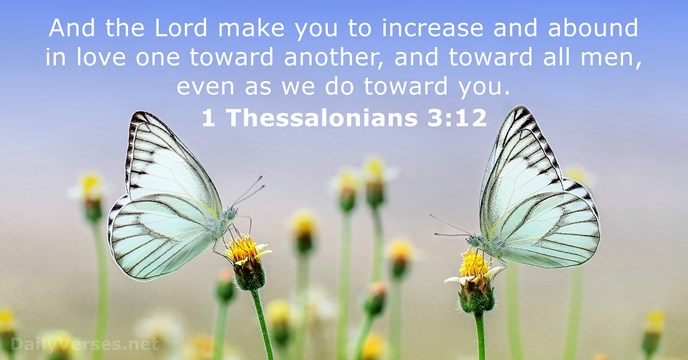 1 Thessalonians 3:12