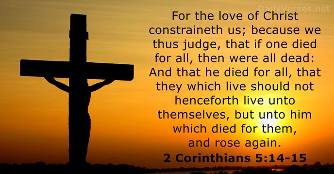 2 Corinthians 5:14-15