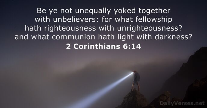 2 Corinthians 6:14