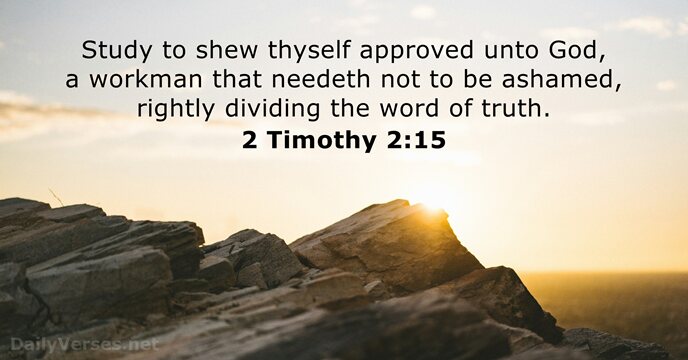2 Timothy 2:15