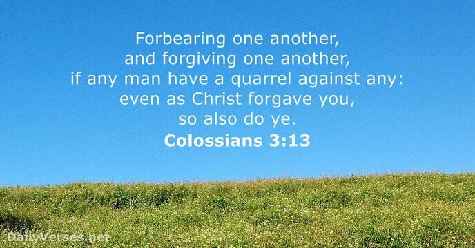 Colossians 3:13