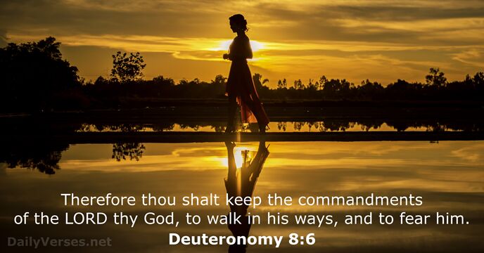 Deuteronomy 8:6