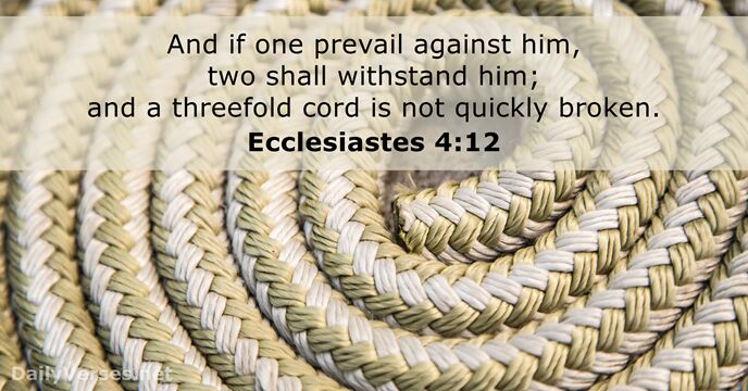 ecclesiastes 4 12 kjv