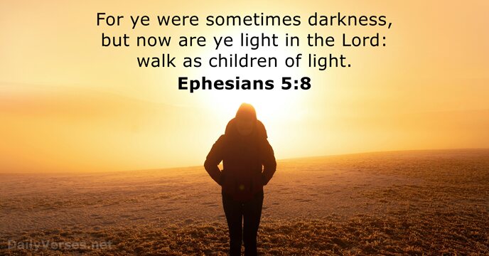 Ephesians 5:8