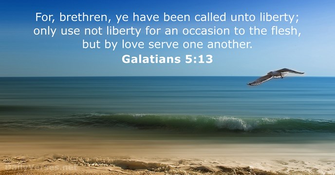 Galatians 5:13