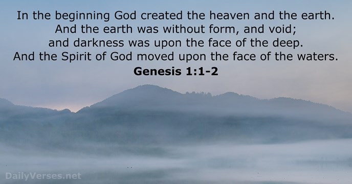 Genesis 1:1-2