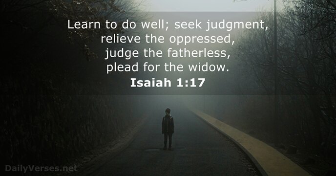 Isaiah 1:17