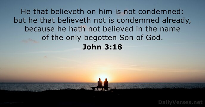 John 3:18