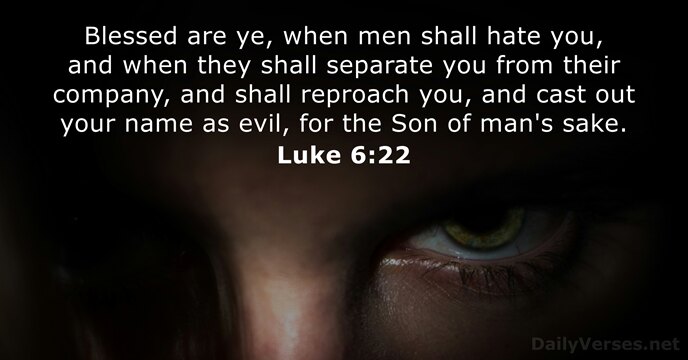 Luke 6:22