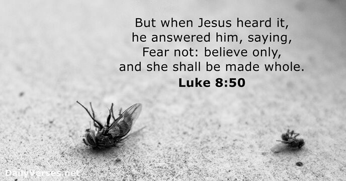 Luke 8:50