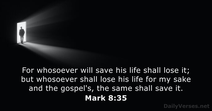 Mark 8:35
