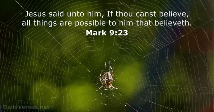 Mark 9:23