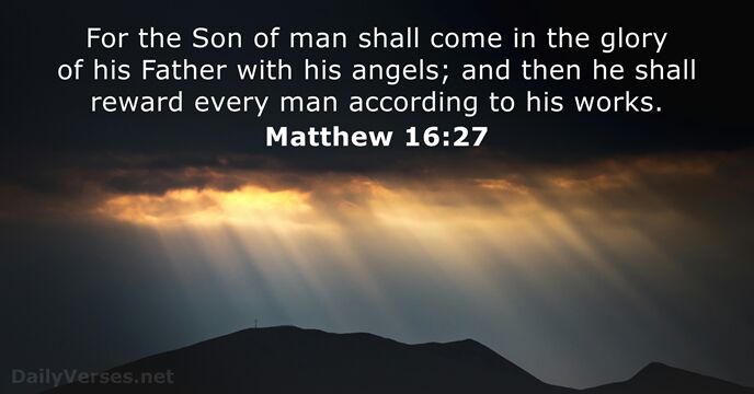 Matthew 16:27