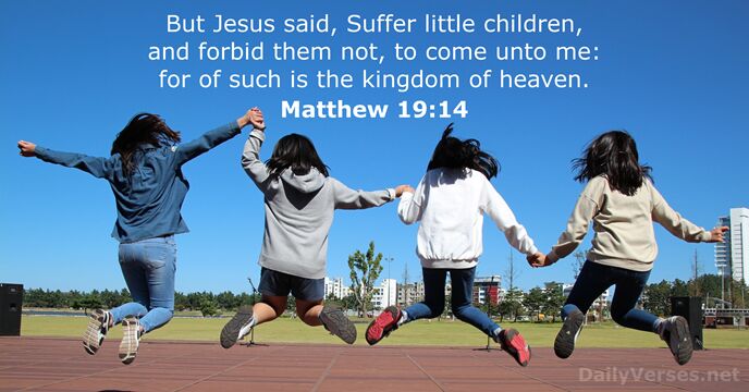 Matthew 19:14