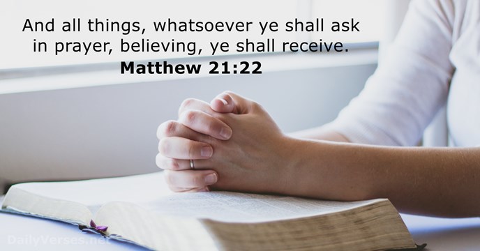 Matthew 21 22 Bible Verse KJV DailyVerses