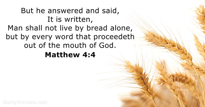 matthew 4 4 kjv meaning