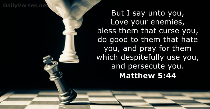 Matthew 5:44