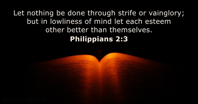 Philippians 2:3