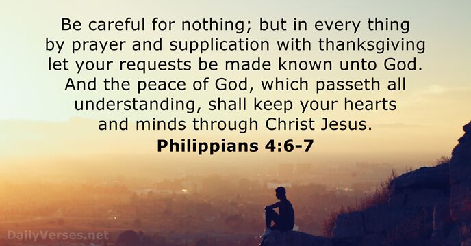 Philippians 4:6-7