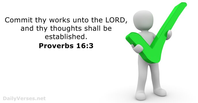 proverbs 16 3 meaning kjv