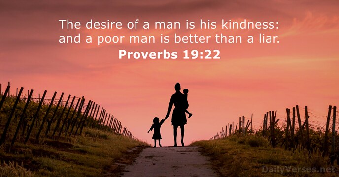 Proverbs 19:22