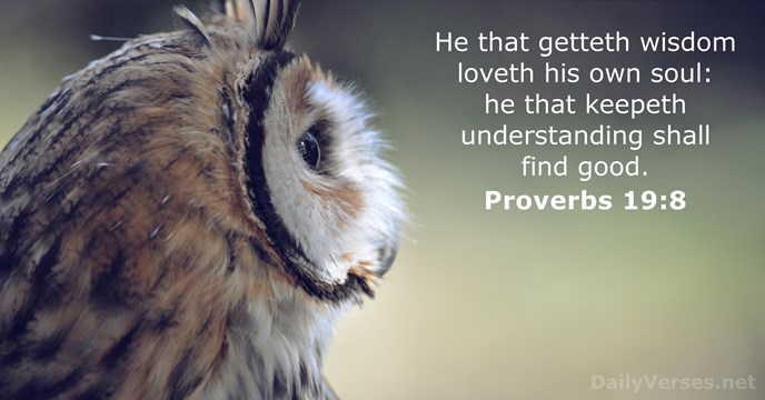 Proverbs 19:8