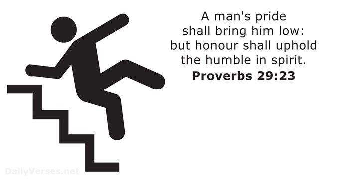 Proverbs 29:23