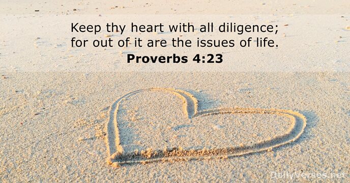 50 Bible Verses About The Heart - Kjv - Dailyverses.net