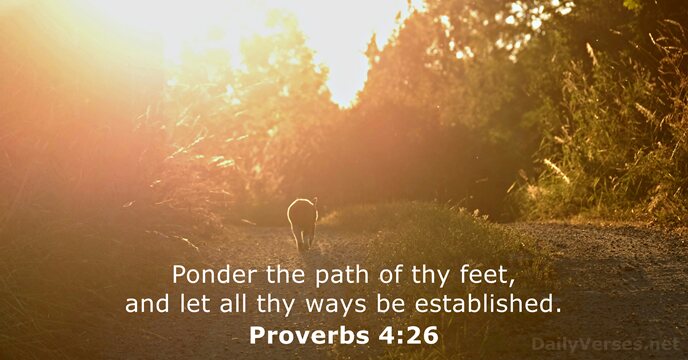 Proverbs 4:26