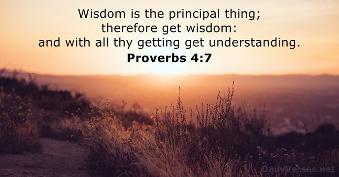 Proverbs 4:7