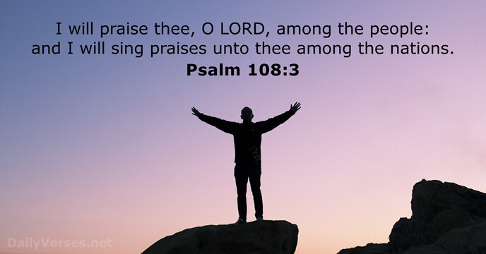 Psalm 108:3