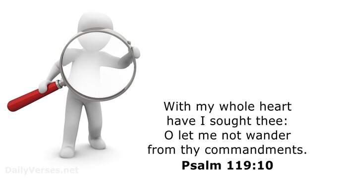 Psalm 119:10