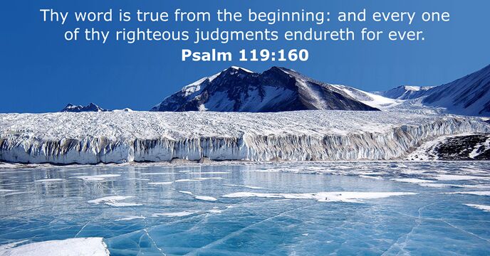 Psalm 119:160