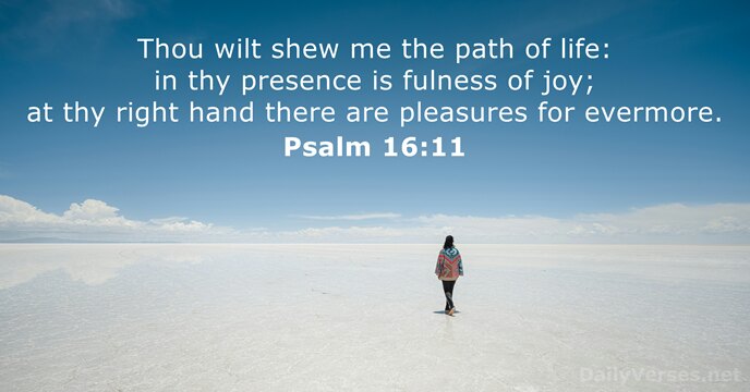 Psalm 16:11