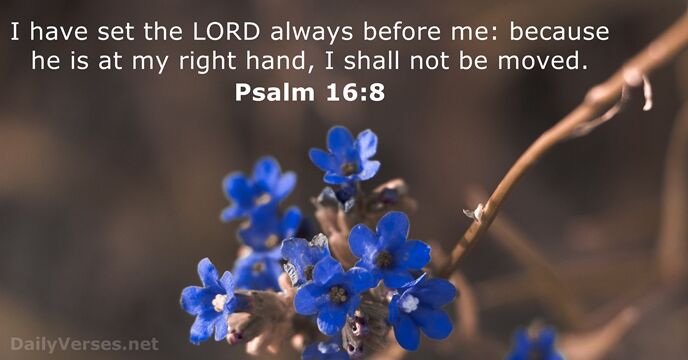 Psalm 16:8