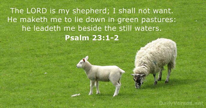 Psalm 23:1-2