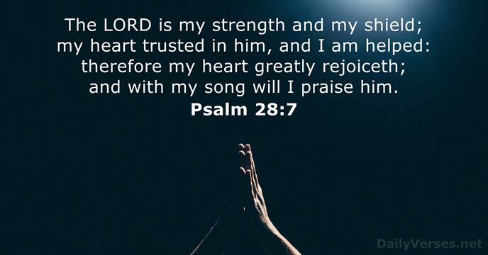 Psalm 28:7