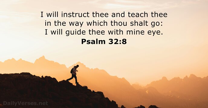 Psalm 32:8
