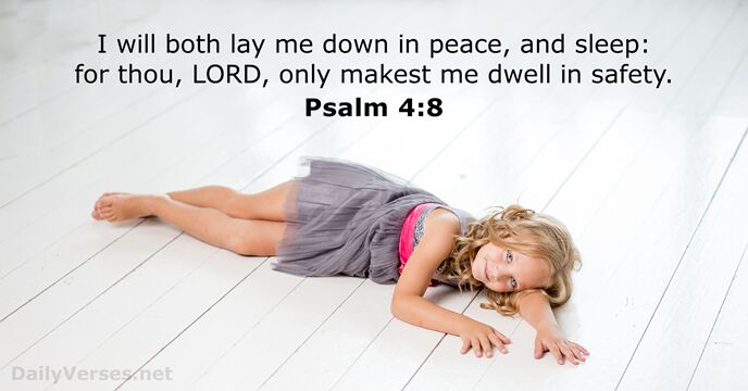 Psalm 4:8