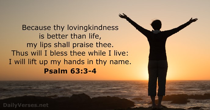 Psalm 633 4 Bible Verse Kjv