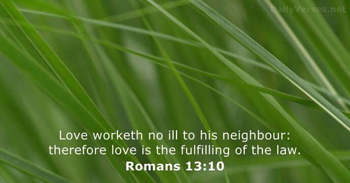 Romans 13:10