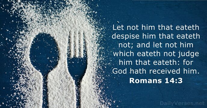 Romans 14:3