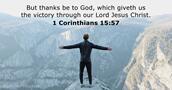 1 Corinthians 15:57